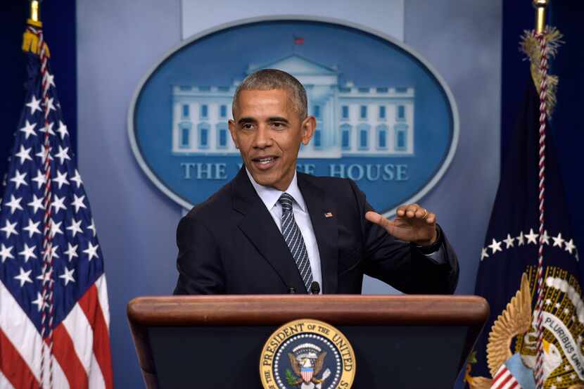 President Barack Obama took questions Monday during his first news conference since...