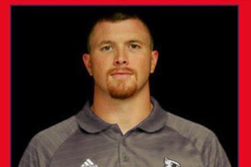 Fort Worth Christian head football coach Jared Hudgins. His hiring was announced on April...