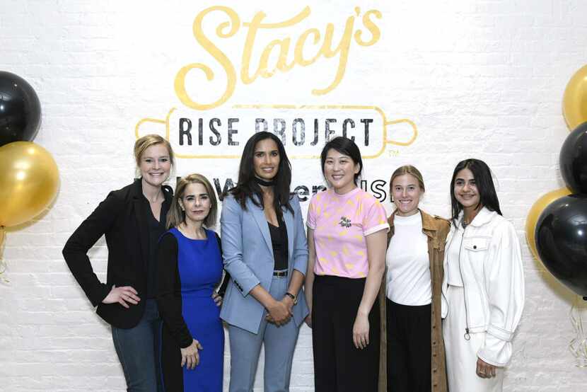 Padma Lakshmi (third from left) celebrates female founders in the food and beverage industry...