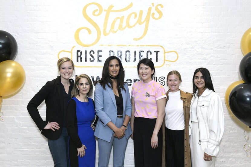 Padma Lakshmi (third from left) celebrates female founders in the food and beverage industry...