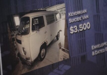  Dr. Jack Kevorkian's Volkswagen van, dubbed the "Deathmobile," was pulled from eBay.