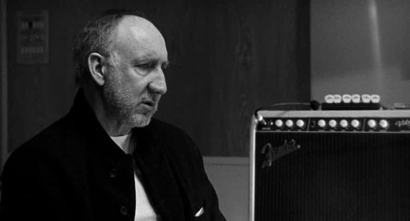 Pete Townshend in a scene from the documentary "Lambert & Stamp."
