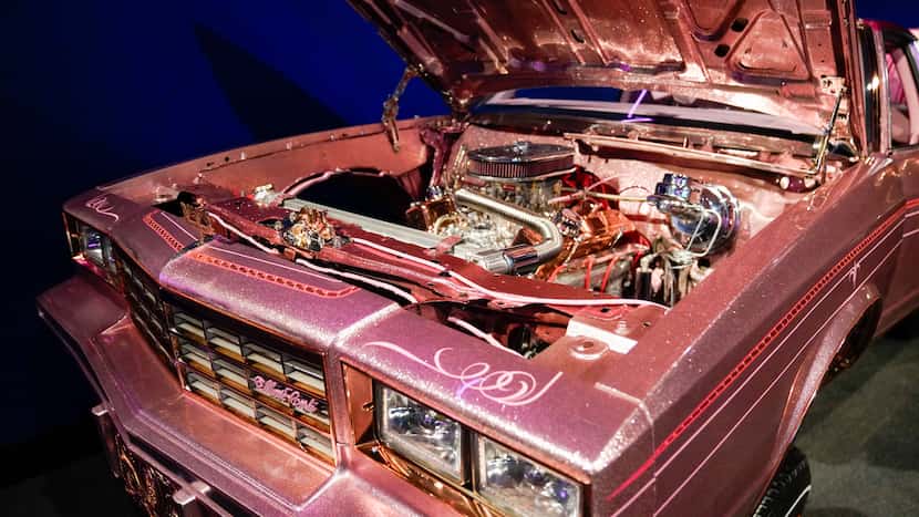 A pink, sparkly Dallas lowrider went viral on social media. Now, it’s in a...