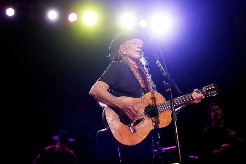 In this Jan. 7, 2017 photo, Willie Nelson performs in Nashville, Tenn. The 83-year-old...