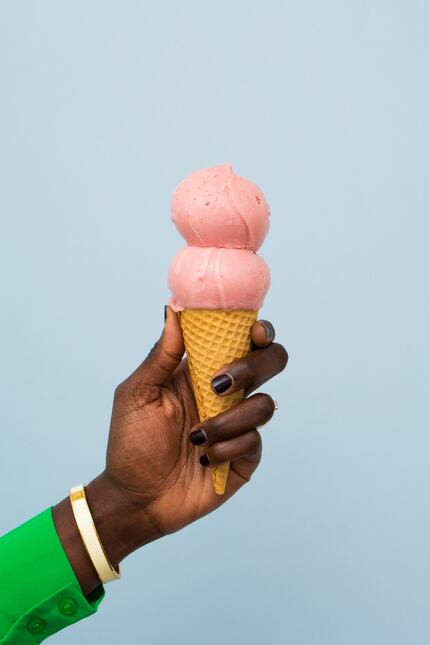 Jeni's Splendid Ice Creams flavors includes frosé sorbet, described on the website as...