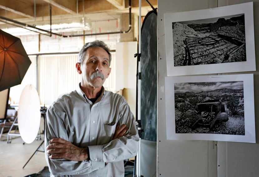 
Photographer Terry Cockerham is shown in his studio. Cockerham travels to Big Bend every...