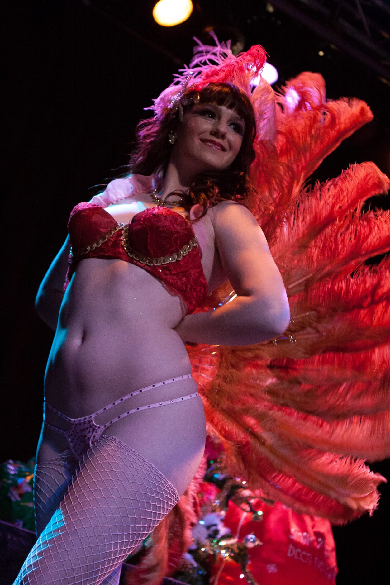 Pearl Lux performs at the Nearly Naked Nutcracker at Trees - Dec. 22nd, 2012 (Nicolette...