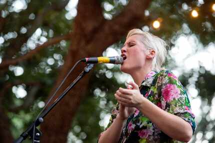 Denton-based singer-songwriter Sarah Jaffe performs at 'til Midnight at the Nasher in Dallas...