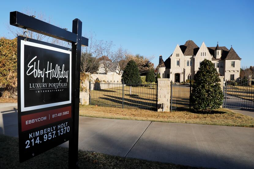 Million dollar home sales are up by more than 10 percent in D-FW this year.