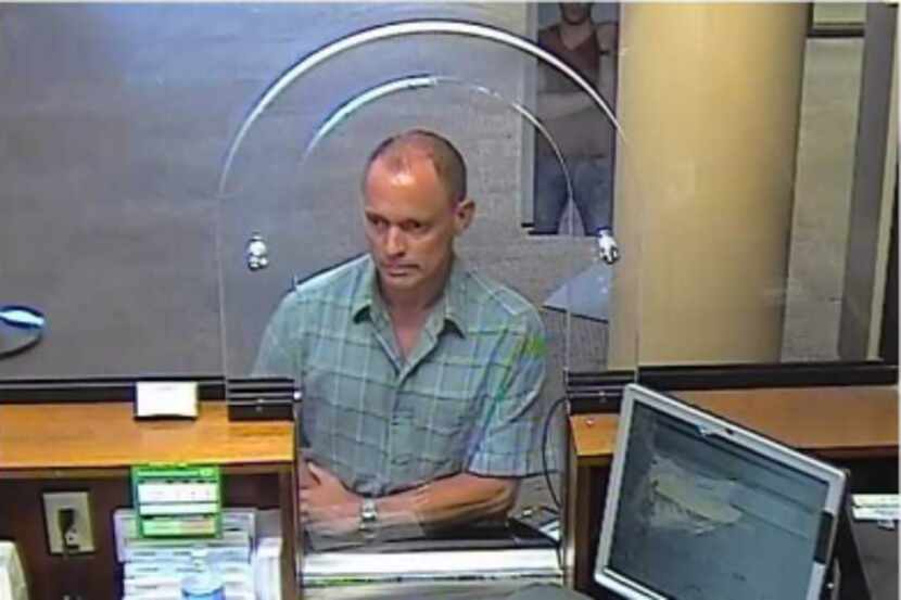 Police are searching for a robber who hit two Chase banks this week.