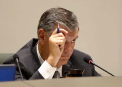  Dallas Mayor Mike Rawlings says the chief has managed to do more with less. (2015 File...