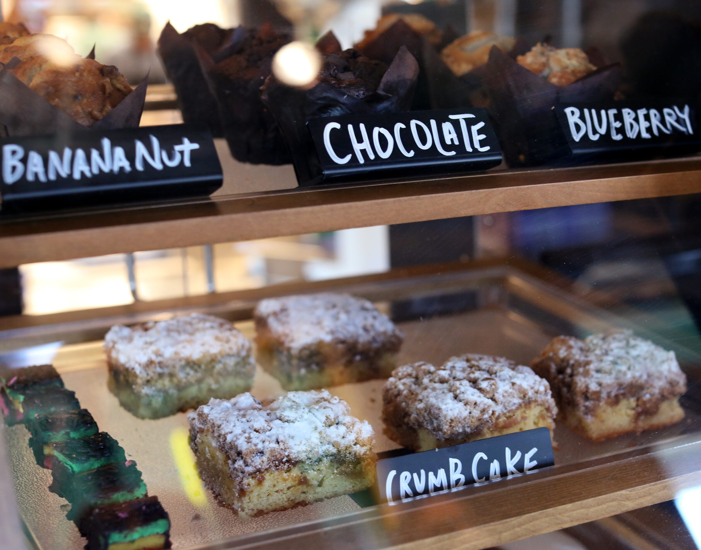 A variety of non-bagel treats at Shug's Bagels in Dallas, TX, on Nov 2, 2023.  (Jason...