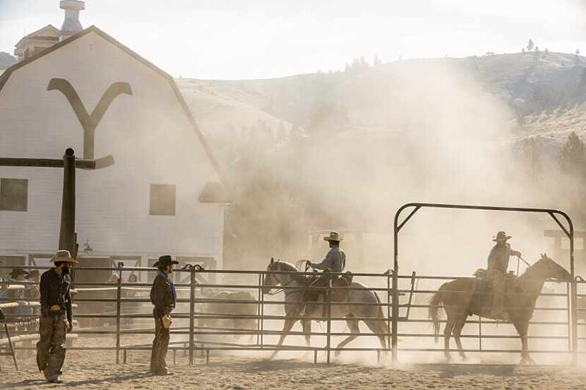 The majority of Yellowstone has been filmed at Chief Joseph Ranch in Montana.