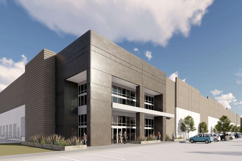 Dallas-based Urban Logistics Realty plans the project with five buildings.