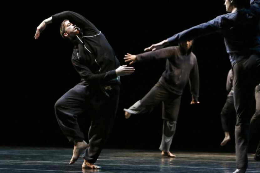 The dress rehearsal of the Stephen Petronio Company dance at Winspear Opera House,...