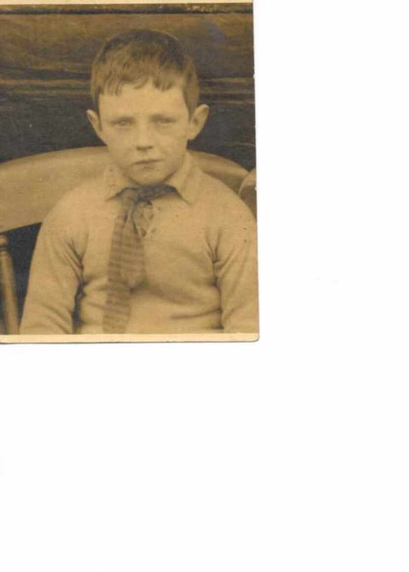 
Dennis King is pictured here at about age 7.
