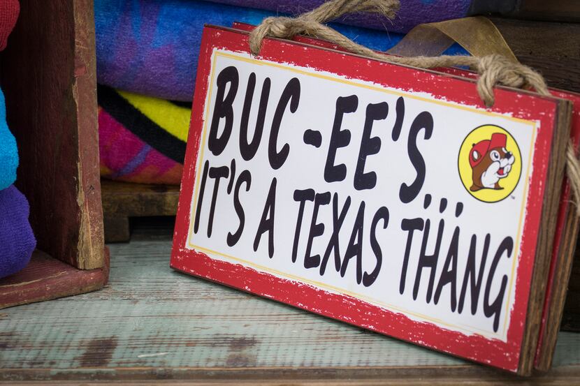 A gigantic Buc-ees travel center along I-35 is a popular tourist stop between San Antonio...