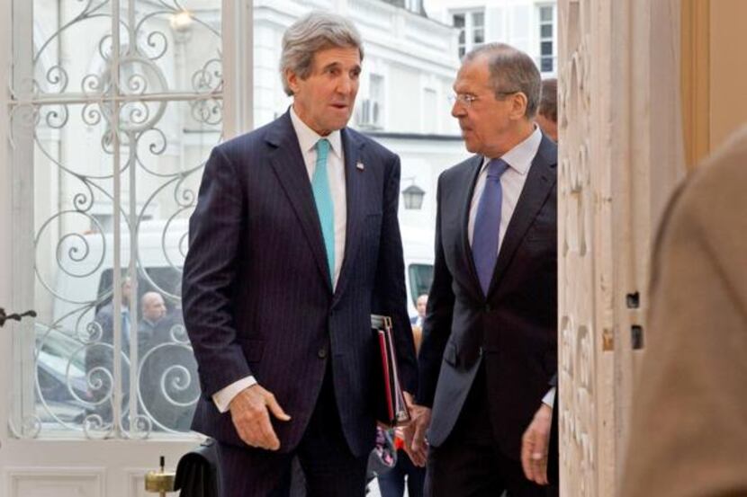 
Secretary of State John Kerry met with Russian Foreign Minister Sergei Lavrov on Sunday in...