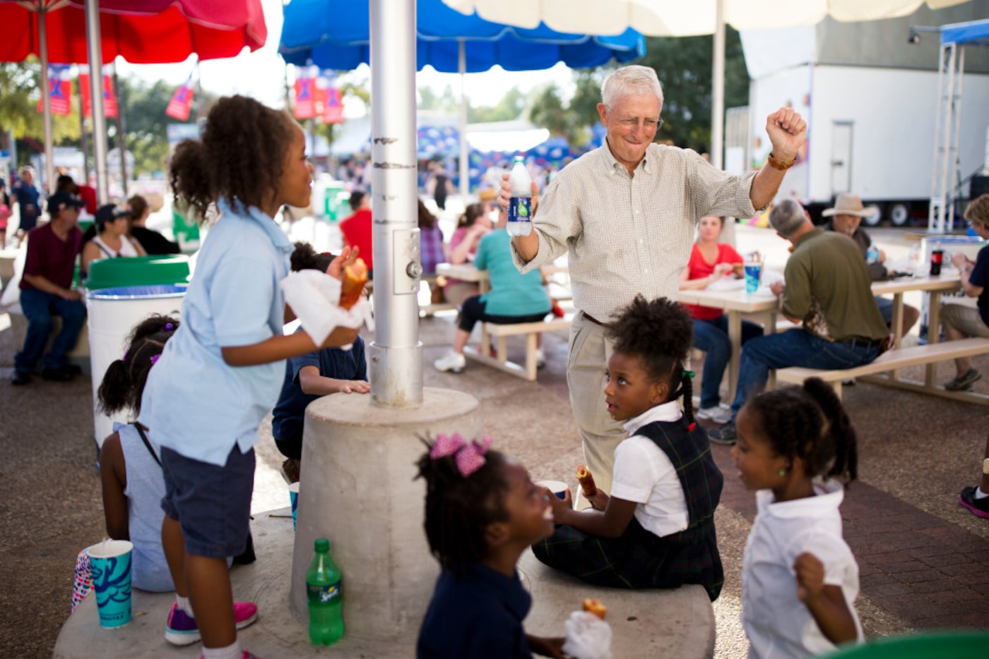 Don Williams, founder of nonprofit corporation Foundation for Community Empowerment, danced...