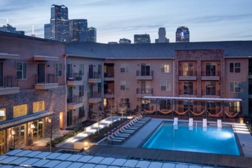 One of the properties Cortland bought is the Pure Farmers Market apartments in downtown Dallas.