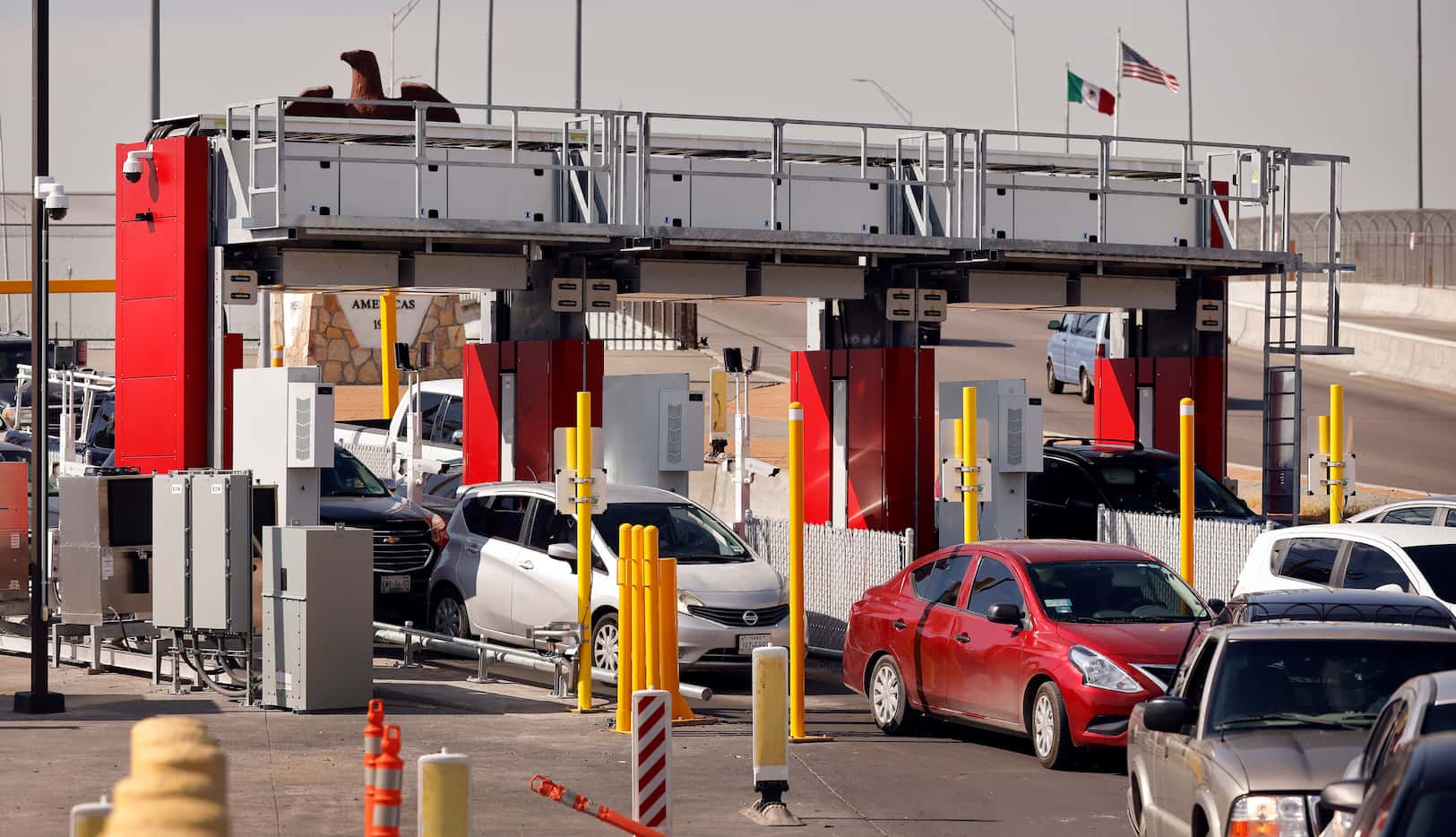 U.S. Customs and Border Protection is testing a Low Energy Portal (LEP) scanning system at...