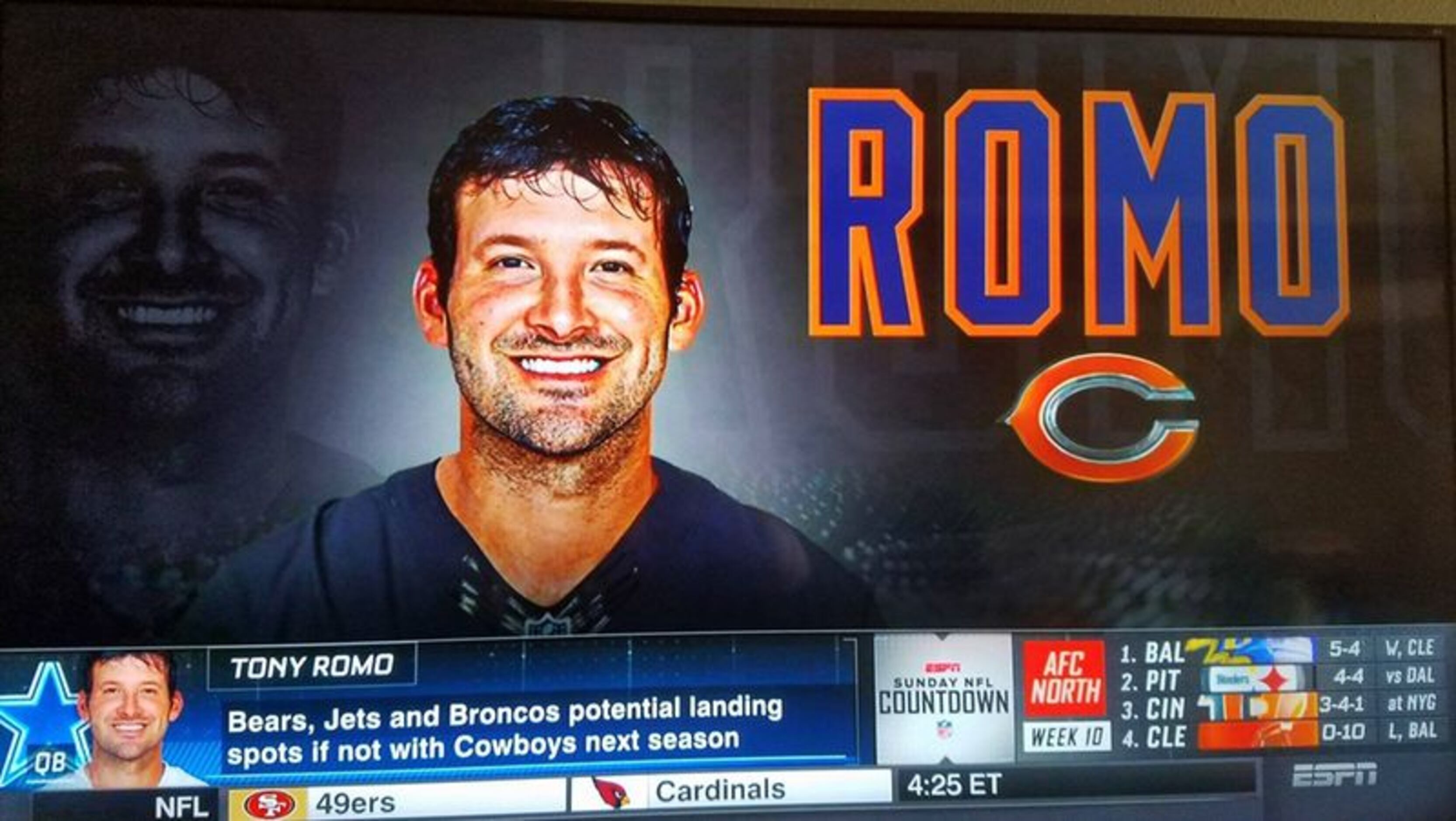 New York Jets seem destined for Tony Romo in 2017