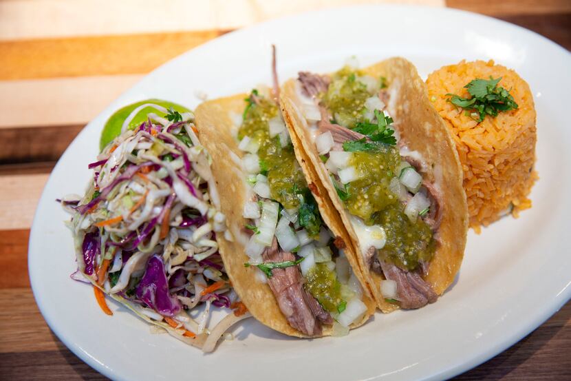 The brisket tacos at Mesero are one of the best sellers. This new Mesero was expected to...