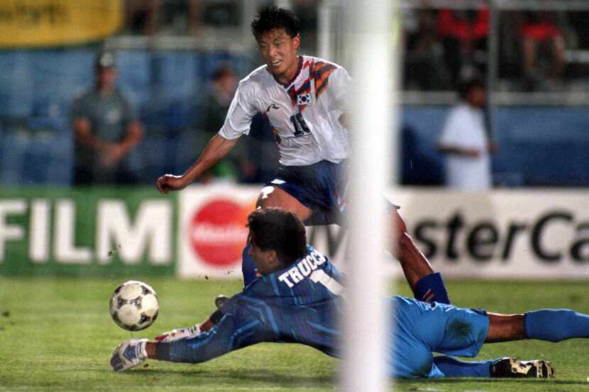 Carlos L. Trucco fue portero de Bolivia en el Mundial de Estados Unidos 1994. (GETTY...