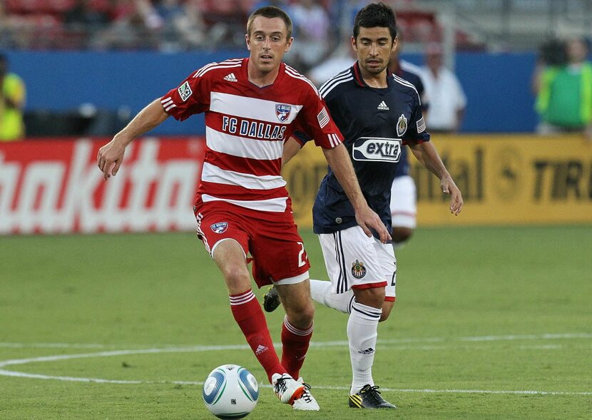 ORG XMIT: 97838618 FRISCO, TX - AUGUST 21:  Midfielder Eric Alexander #24 of FC Dallas...