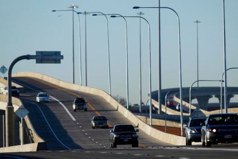 
The eastern extension of President George Bush Turnpike opened over Lake Ray Hubbard in...