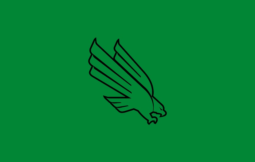 North Texas Mean Green logo (UNT).