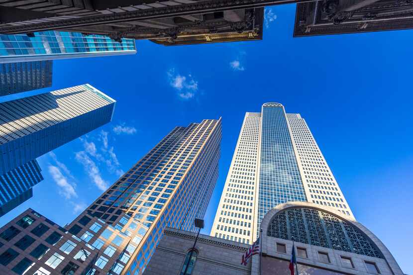 This is an iStock image of tall buildings in downtown Dallas.
Downtown Dallas