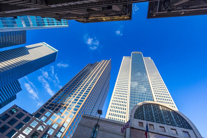 This is an iStock image of tall buildings in downtown Dallas.
Downtown Dallas