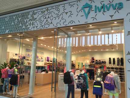 ivivva athletica on the upper level at NorthPark Center. 