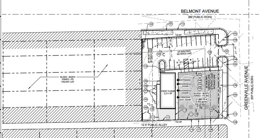  The original site plan submission, which says nothing about outdoor games
