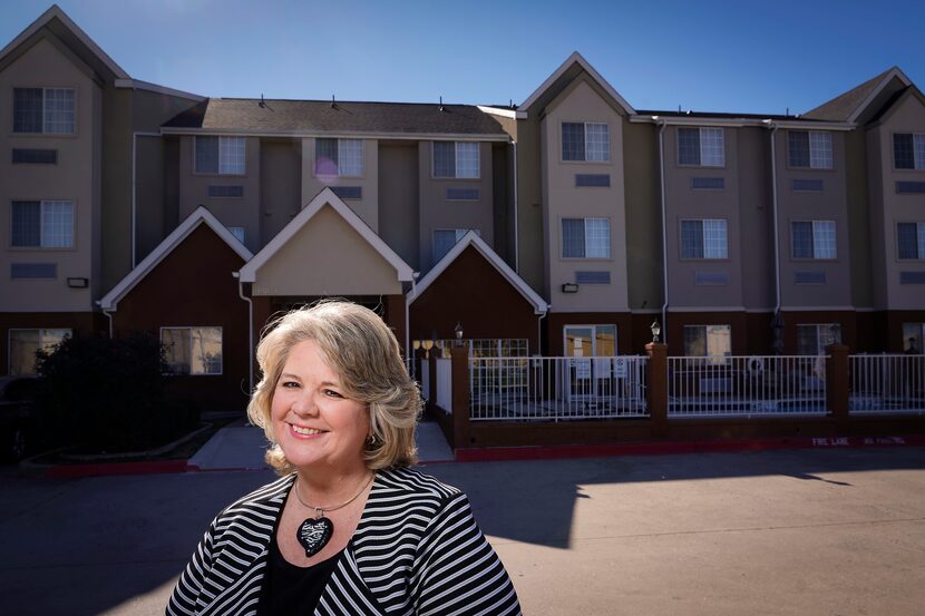 Dallas City council member Cara Mendelsohn at the Candlewood Suites off Preston Road at the...