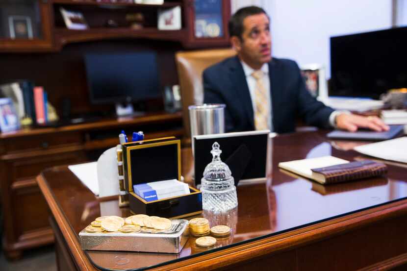 Comptroller Glenn Hegar, shown in a 2018 file photo, said Thursday that he expects there...