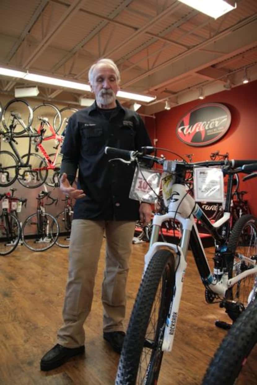 
Sean McGrady works in sales for Plano Cycling and Fitness and rides his bike regularly.
