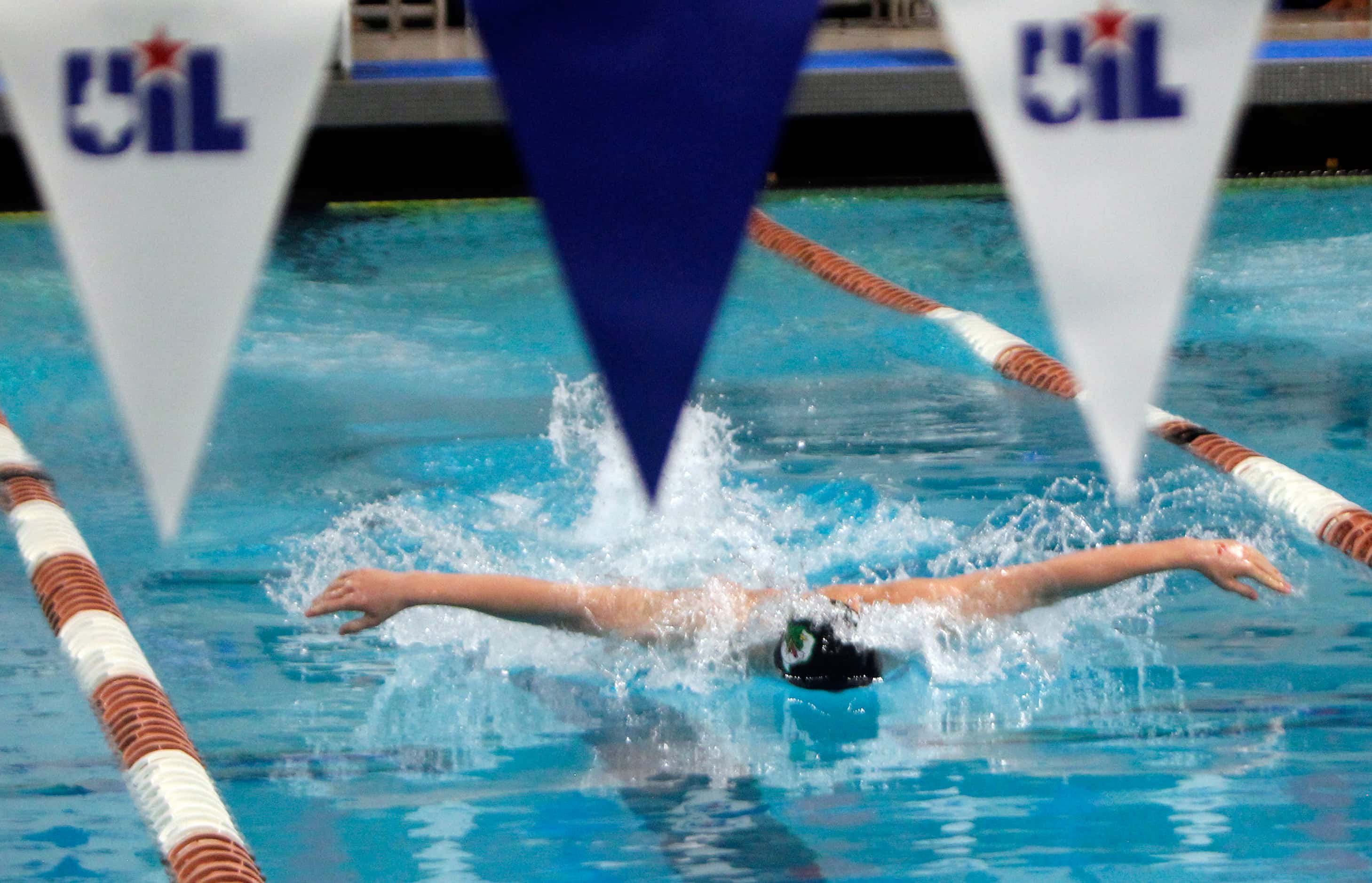 Southlake Carroll swimmer Maximus Williamson set a state record in the 6A Boys 200 Yard IM...
