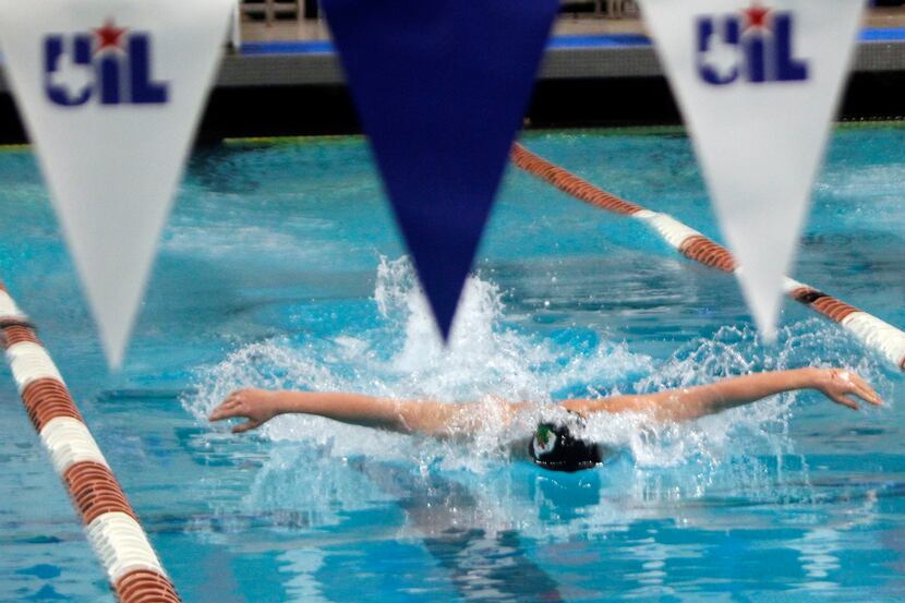 Southlake Carroll swimmer Maximus Williamson set a state record in the 6A Boys 200 Yard IM...