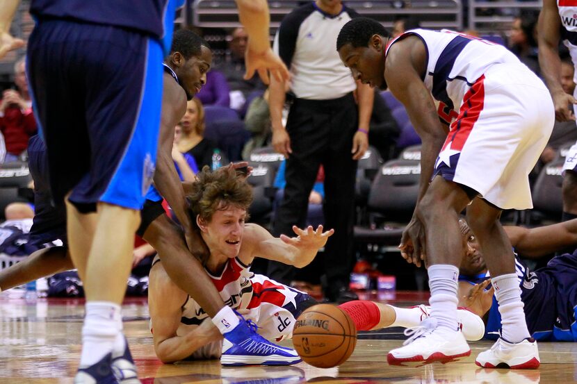 January 1, 2013; Washington, DC, USA;  Washington Wizards small forward Jan Vesely (24)...