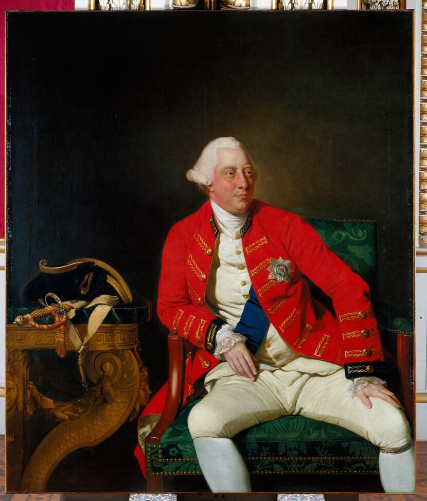 George III, by Johan Joseph Zoffany, 1771. From The British Are Coming, by Rick Atkinson.