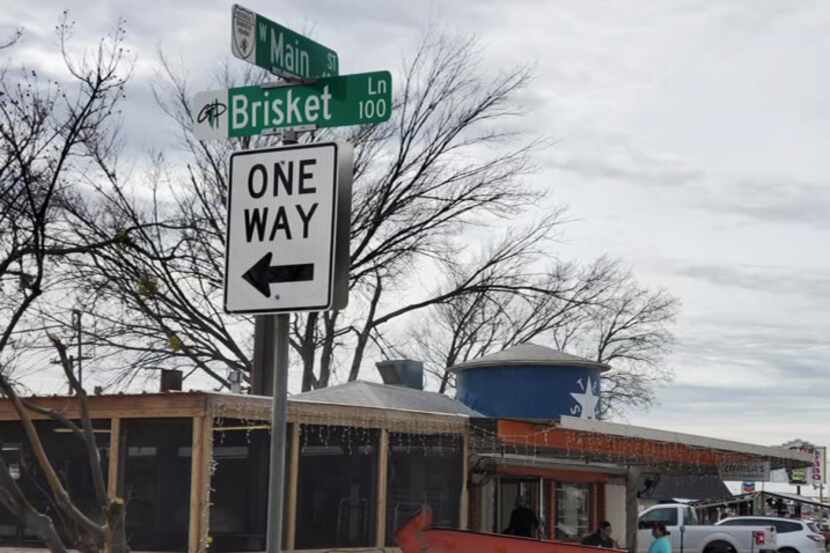Brisket Lane has a nice ring to it. The city of Grand Prairie agreed to change Locker Street...