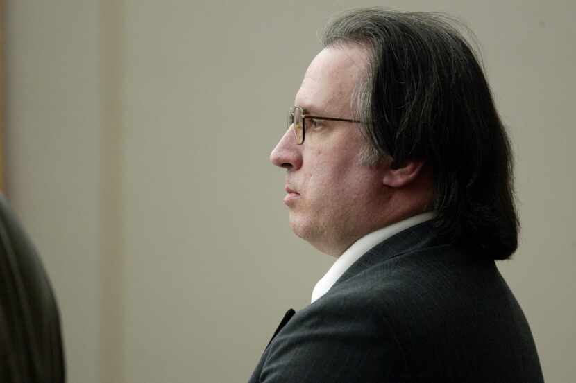 Patrick Murphy listens to a jury pass down the death penalty for his part in the murder of...
