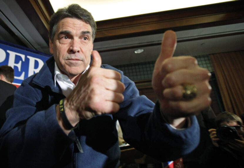 If Rick Perry sneaks into the top three, he gets new life; otherwise, he could quickly be a...