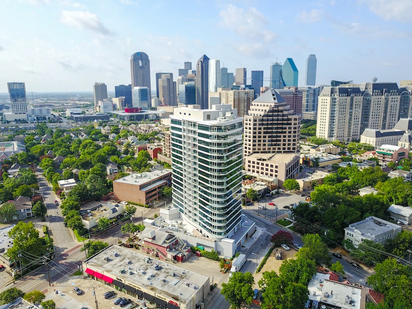 Condos in the tower were to be priced from about $250,000 to $1.8 million.