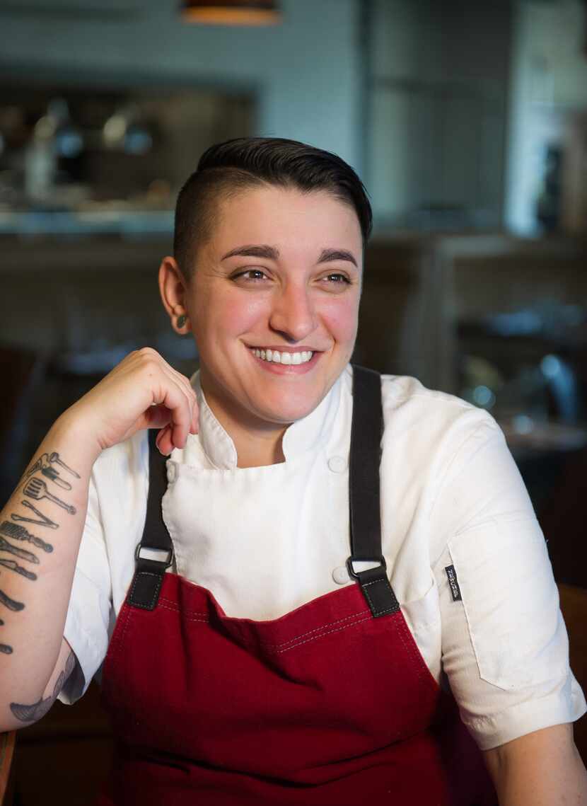 Chef Bria Downey of Fort Worth was executive chef at Clay Pigeon restaurant.
