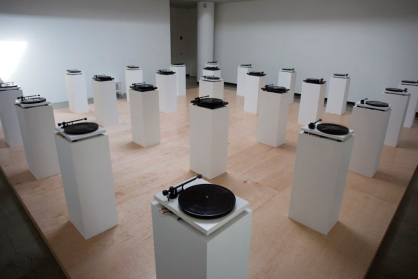 Dallas artist Lauren Woods shut down the "American Monument" exhibition after the museum's...