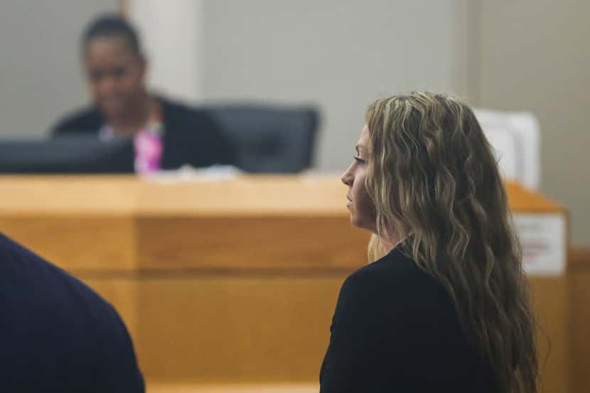 Fired Dallas police officer Amber Guyger appeared in court Thursday for the first time...
