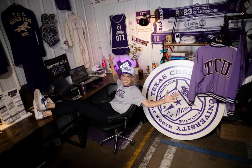 Lindsey Dixon founded Fans Vintage, a Fort Worth store that caters to TCU sports fans with...